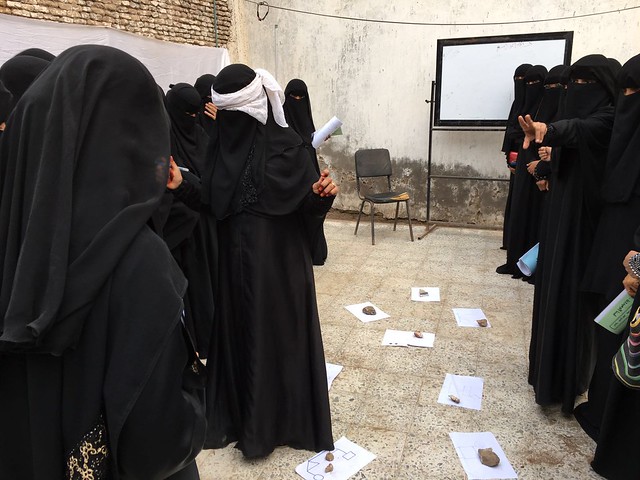 Literacy training Yemen