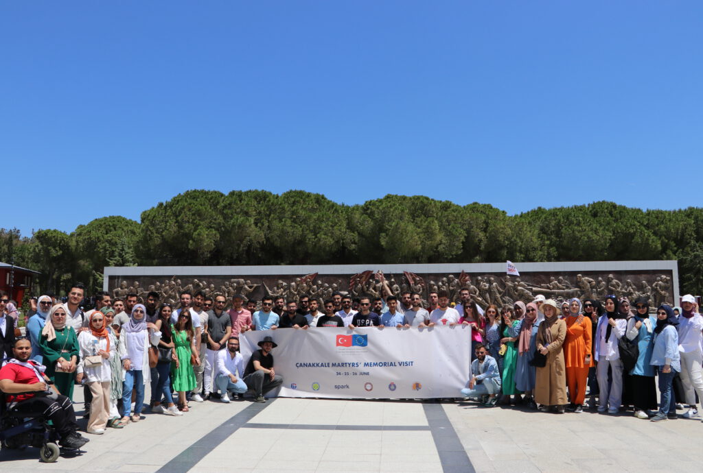 The student at Martyrs' Memorial Monument